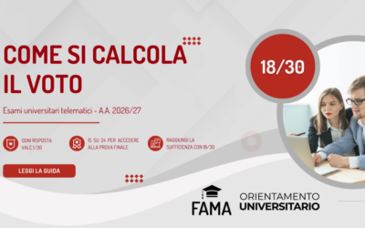 Come si calcola il voto degli esami telematici (Pegaso, Mercatorum, San Raffaele)